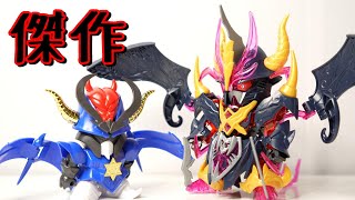 【SDW HEROES】シリーズ最高傑作キット ウォーロックイージスガンダム！！ サタンガンダムと比較レビュー