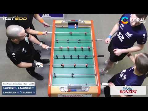 R. Zamora/D. Sandalinas vs B. Bourgeaux/V. Langlois - OM - L32 - ITSF 18e Open National de Hoenheim