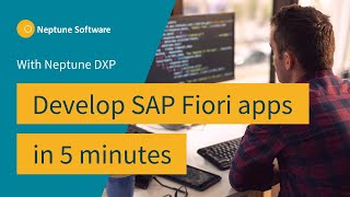 SAP Fiori App in 5 minutes with Low-Code & Neptune Software screenshot 2
