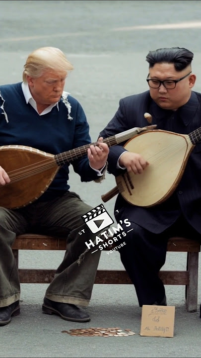 Trump & Kim Jong Un Perform Turkish 'Saz' Music | Putin Watches with a Smile