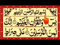 Surah Yasin (Yaseen) | Full HD With Arabic text | Beautiful recitation | یس سورہ006