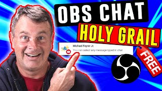 ⁣The Holy Grail FREE OBS Addon - ADD SELECT CHAT!