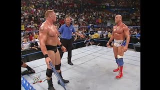 Brock Lesnar, Kurt Angle & Zach Gowen Vs Big Show & Team Angle 07242003 22