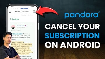 How to Cancel Pandora Subscription on Android !