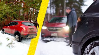 | капитан, мы сели на пузо | оффроуд Opel Mokka X, Opel Astra H BLITZ | Opelевский движ |