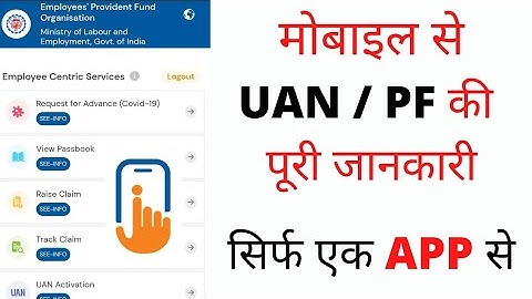 How to Check and Download PF All Details From UMANG Mobile App || PF Member Service in UMANG App ||