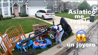 Sale para darme la bicicleta  / LO QUE TIRAN EN USA LOS MILLONARIOS / VENTA DE GARAGE EN USA