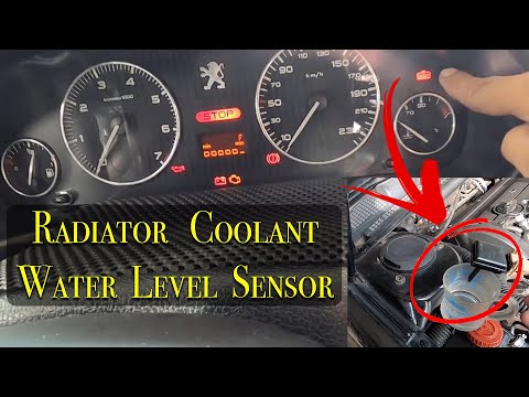 Low Coolant Warning Light using Water Level Sensor –  DIY Project on PEUGEOT 406