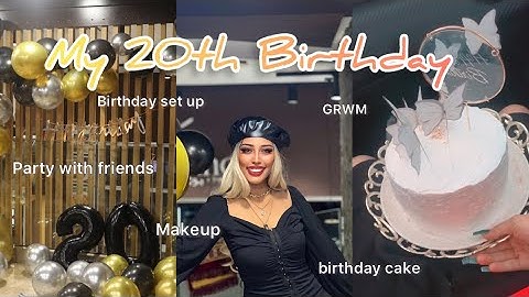 MY 20TH BIRTHDAY VLOG 🎂🎉 | حفلة عيد ميلادي