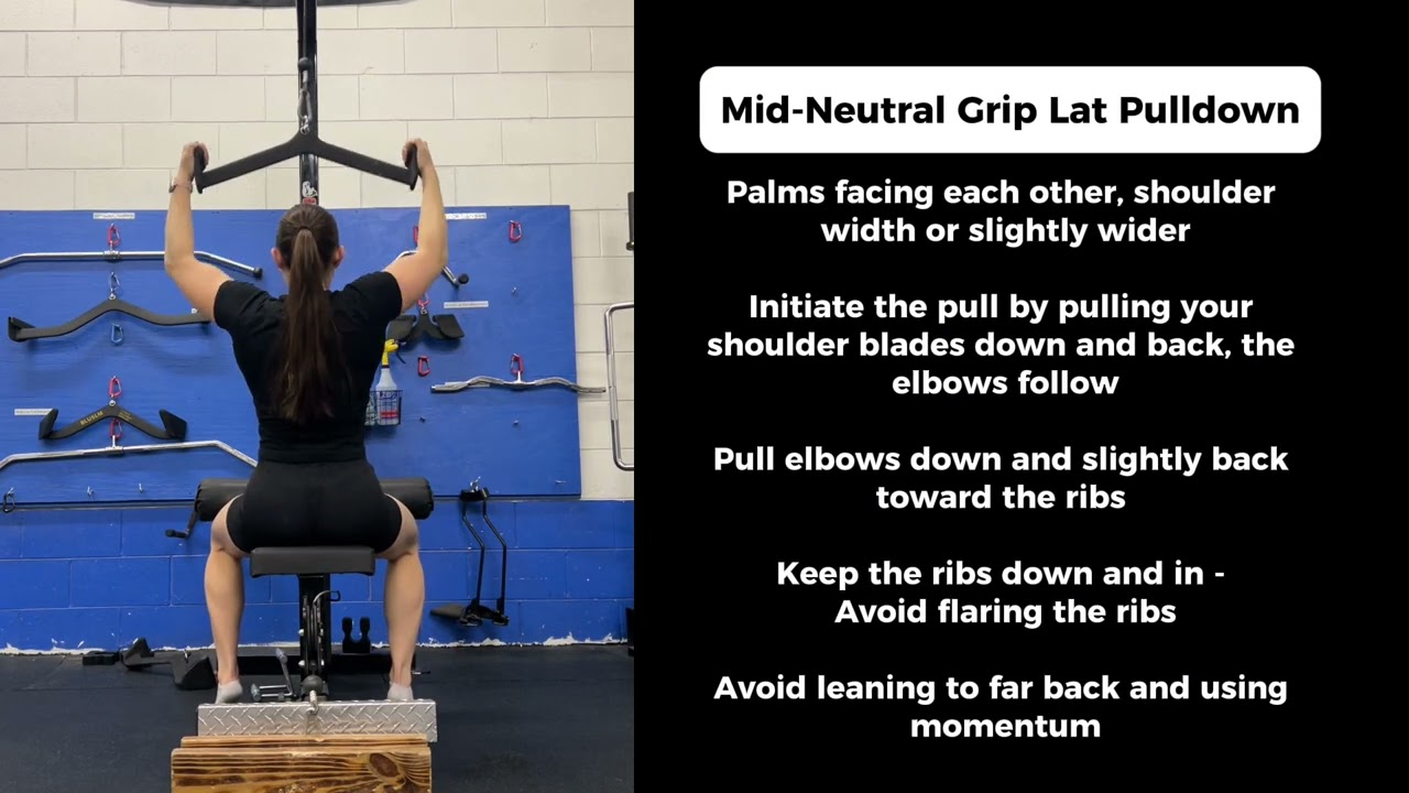 Mid-Neutral Grip Pulldown