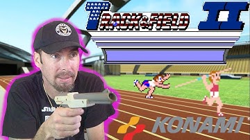 NES: Track & Field 2, Gun Firing Event? (Let’s Play/Review)