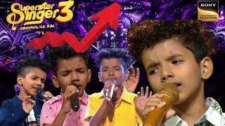 Avirbhav Superstar  Singer Season 3 journey || The Cutest Rockstar of Superstar singer 3