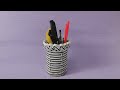 DIY创意笔筒\\薯片盒的新创意\\给孩子的礼物\\Creative pen holder