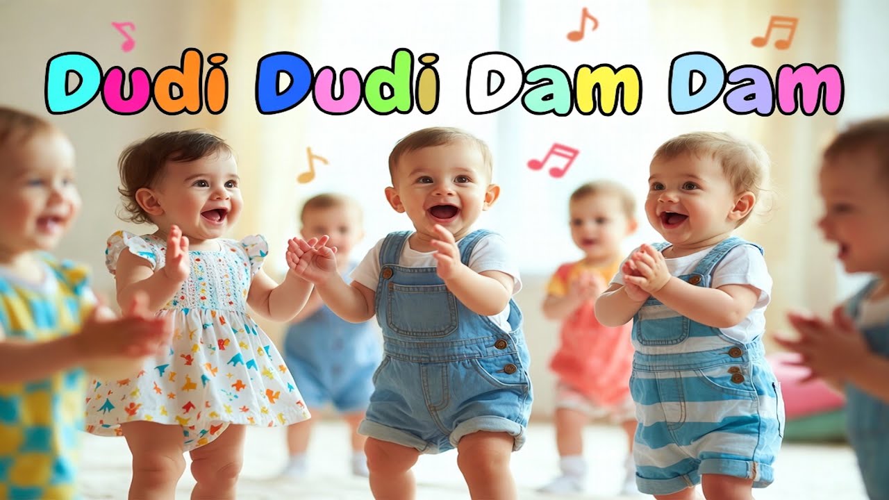 Dudi Dudi Dam Dam Baby Dance | Cute Funny Kids Dance 👶💃 