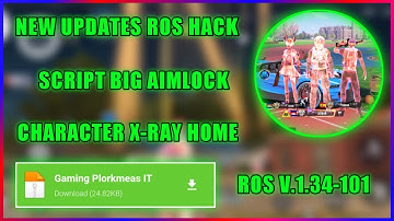NEW UPDATE MENU HACK ROS SCRIPT BIG AIMLOCK ASSETS SKY CHARACTER NO ROOT 100% BY GAMING PLORKMEAS IT