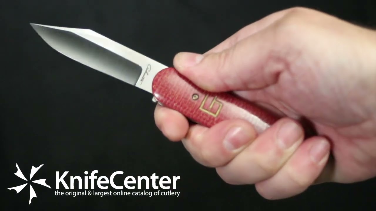 Chuck Gedraitis Custom Switch Army Switchblade AUTO Folding Knife