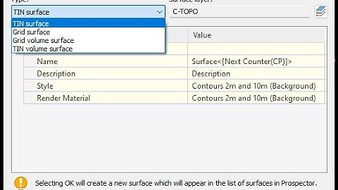 Civil 3D Create TIN Surface from COGO Points