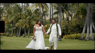 Wedding at Lanikuhonua Cultural Institute | Oahu, Hawaii | Lokahi + Ashley