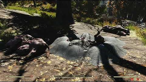 *Sheepsquatch Empty Nest* - Fallout 76 Random Encounter (Object)