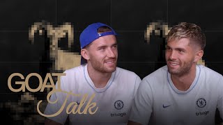 Christian Pulisic \& Ben Chilwell of Chelsea FC on Fave World Cup Moments \& Best Rappers | GOAT Talk