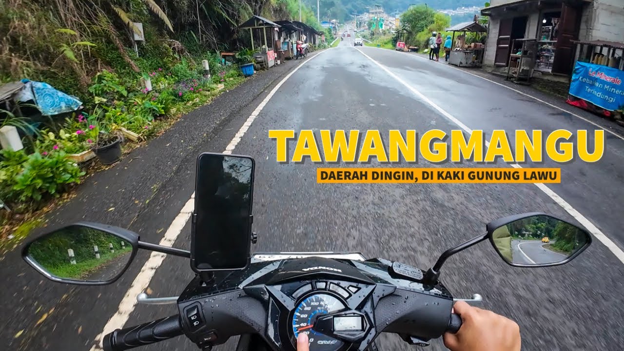 BKI 164 | MOTORAN SORE DI TAWANGMANGU - Nyobain Sate Kelinci, Makan Durian, & Beli Molen Khasnya