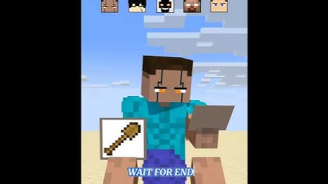 HELP STEVE CHOOSE THE VOID ELEMENT FRUIT #minecraft #shorts