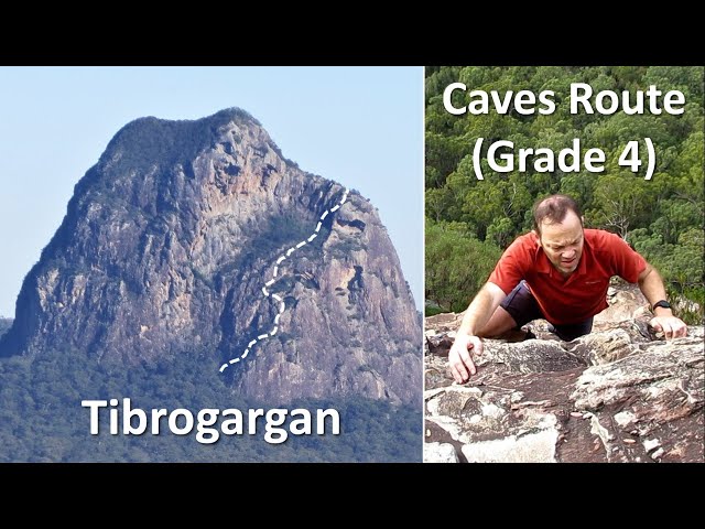 Free Solo - Tibrogargan, Glass House Mountains class=