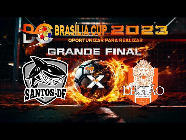 SANTOS - DF x GAMA CITY - Jogos Brasília Cup 2023 - ESTÁDIO JK