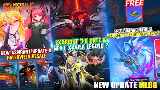 EXORCIST 3.0 DATE RELEASE | ASPIRANT 5.0 | NEXT XAVEIR LEGEND | FREE CHANGE NAME CARD AND MORE screenshot 2