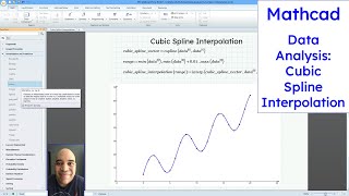 Mathcad Prime - Cubic Spline Interpolation | Data Analysis