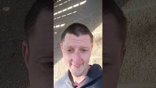 Daniel Larson practicing his acting skills June 2023