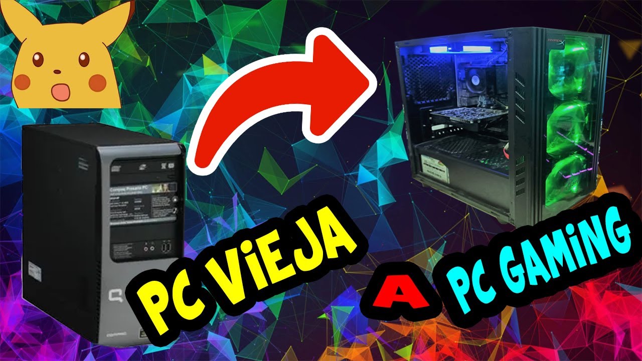 Convertí una PC vieja a una PC gaming todo reciclado (FINAL INESPERADO