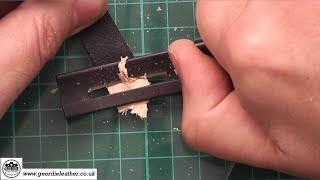 #17 Skiving Leather - Leatherwork For Beginners
