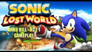 Sonic Lost Worlds - Windy Hill Zone act 1