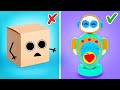 Einen beweglichen Roboter aus Pappe bauen! 🤖💥 Ein DIY-Projekt, das funktioniert!