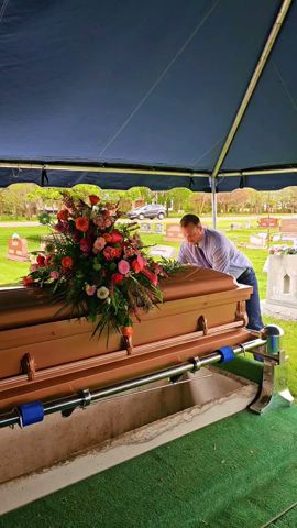 The Lowering of a Concrete Grave Liner. #cemetery #graveyard #funeral #concrete #educationalvideo