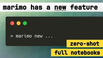 A "new" feature for marimo ... literally!