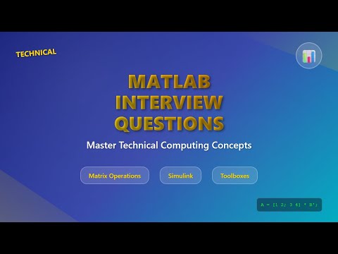 Matlab Interview Questions For Automotive