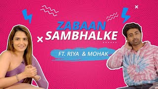 Sameeksha, Sana, Or Ruhi Kiss, Kill, & Marry? Riya Puts Mohak On The Spot Zabaan Sambhalke