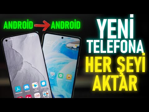 Yeni Telefona Her Şeyi Aktarma | Android Telefondan Android'e Veri Aktarımı