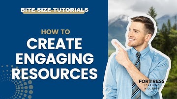 How to Create Engaging Resources (TAE40122  / TAE40116)