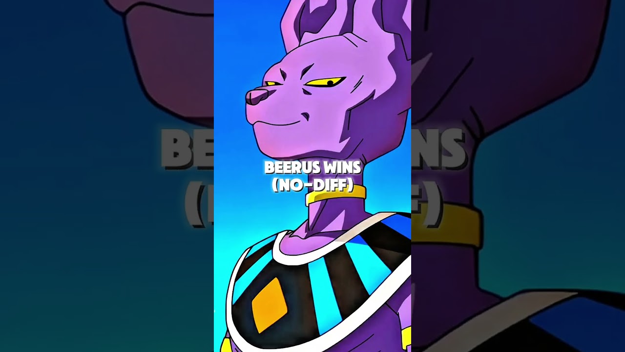 Beerus vs Current Z fighters(syains)