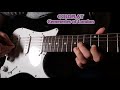 Coldplay cemeteries of london guitar solo cover