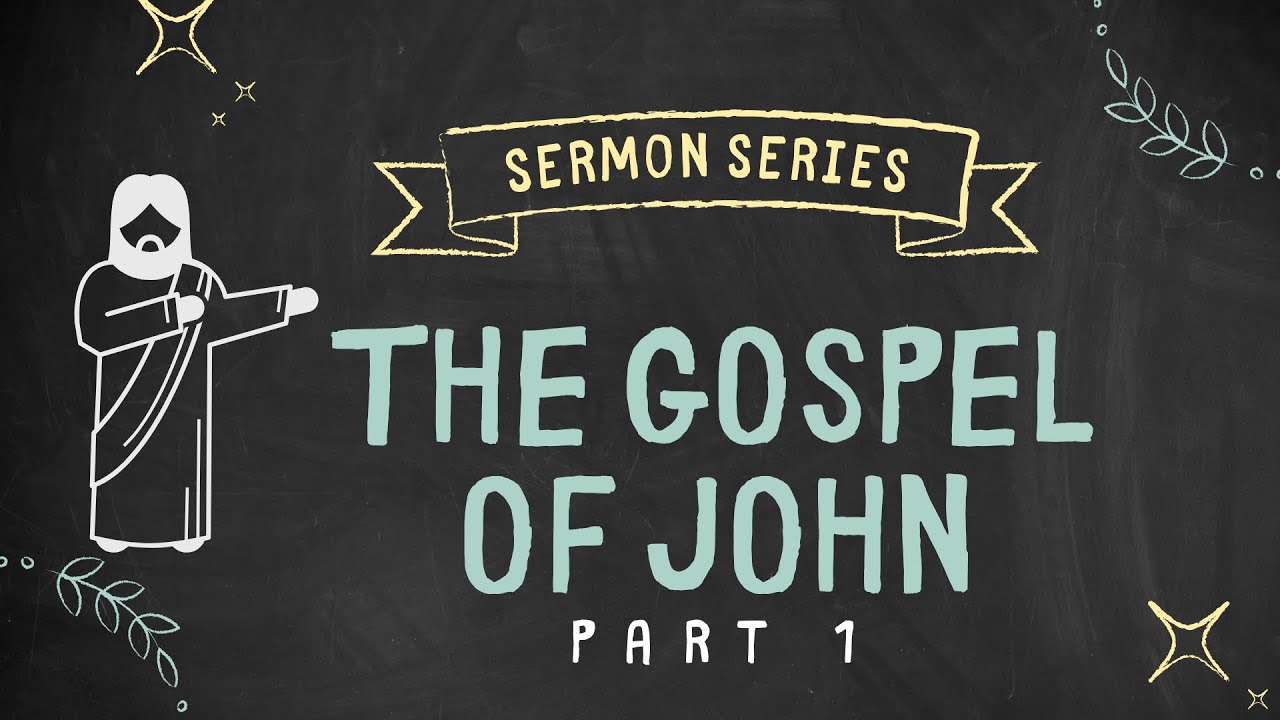 THE GOSPEL OF JOHN • PART 1• GRAHAM REIMER - YouTube