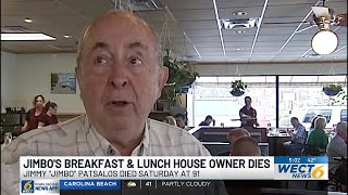 Owner of Jimbo’s restaurant dies at 91