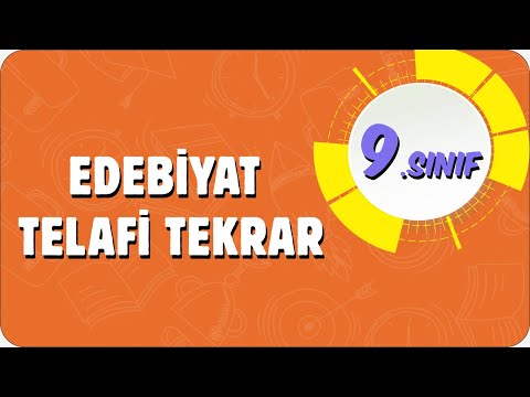 9. Sınıf Edebiyat Telafi | Tek Videoda Tekrar ♻