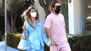 Heidi Klum And Tom Kaulitz Leave Empty Handed After Shopping All Day