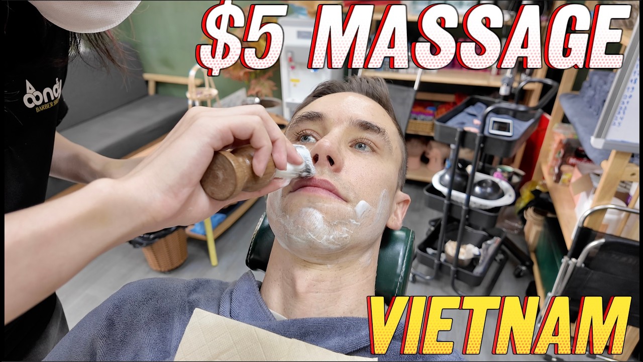 I Wasn’t Expecting This Level of Relaxation 🇻🇳 | Vietnamese Barber Massage ASMR