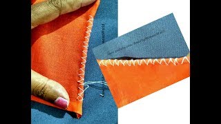 Picco / Zig- Zag / PECO by Hand - Easy Technique - Dupattas, Sarees