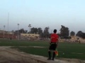 آخر الشوط الثانى مباراة زفتى وميت خاقان على ملعب السنطة وهدف اللقاء الوحيد .... حسام جبر